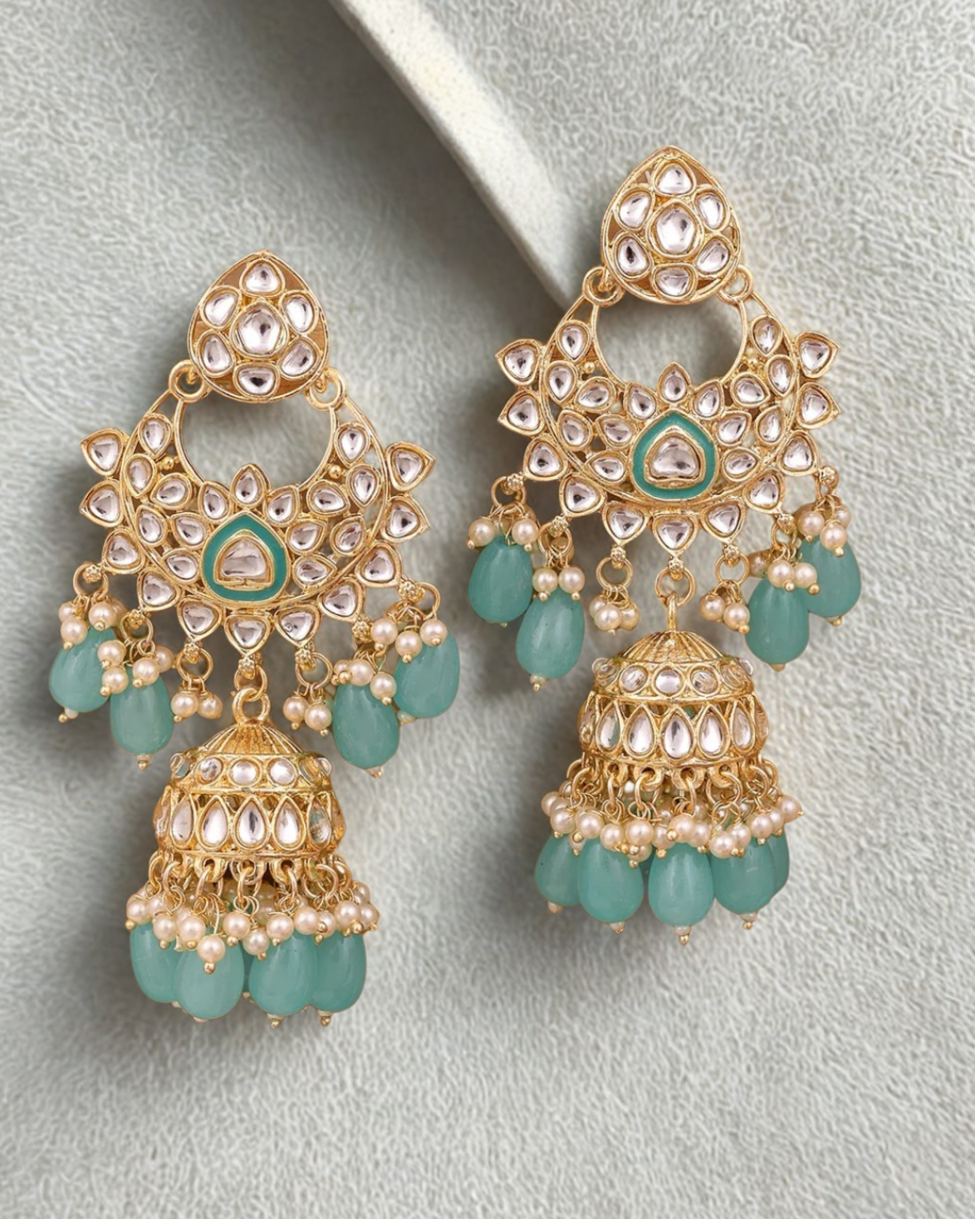 Kundan Jhumki Earring